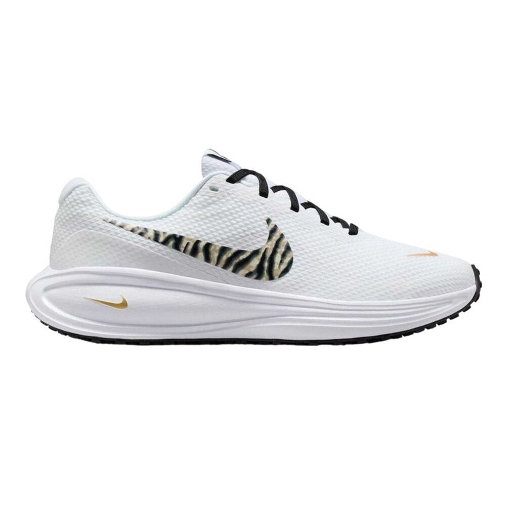 Nike Womens/Ladies Revolution 8 Sneakers / White/Animalier